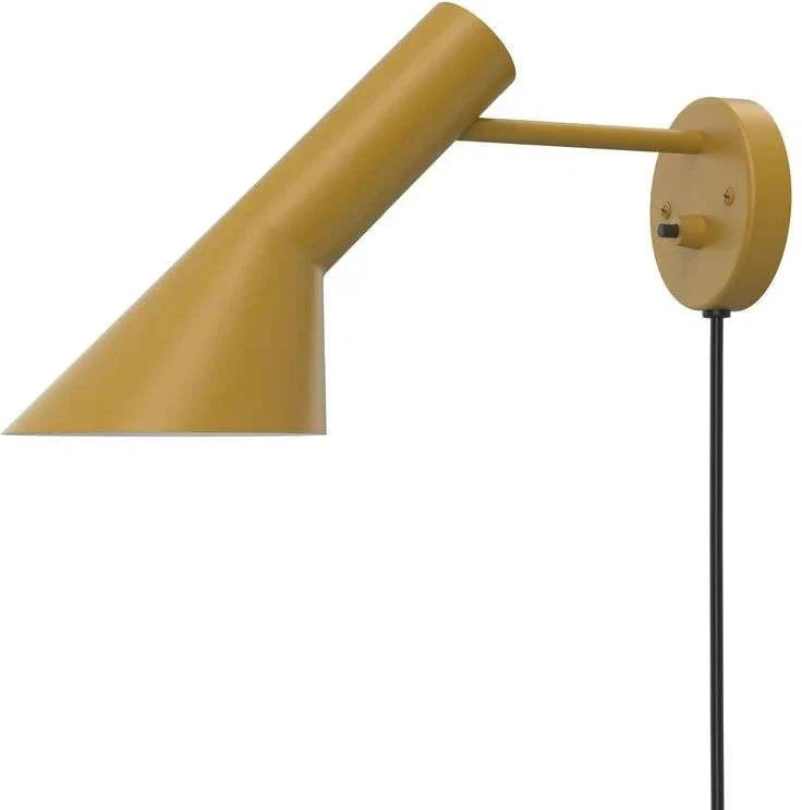 Louis Poulsen Aj Wall Lamp V3, Ochre Yellow