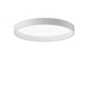  Lp Circle Semi Recessed Lamp ø 450 Mm White