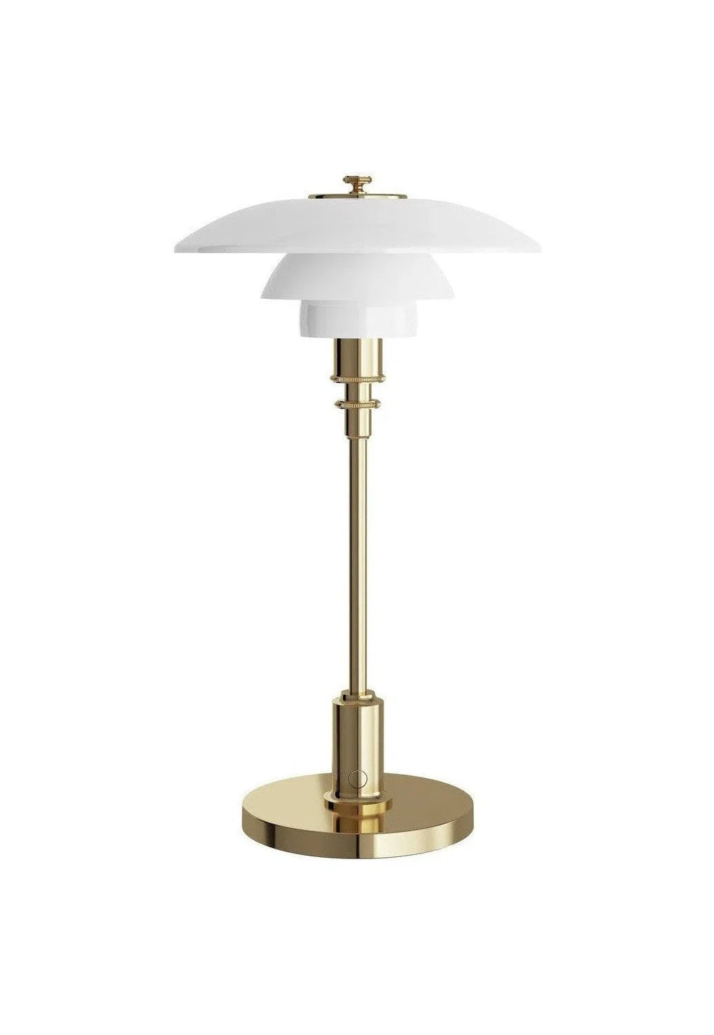 Louis Poulsen PH 2/1 Portable Table Lamp, Brass