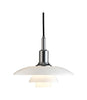 Louis Poulsen Ph 3/2 Pendant, Chrome Plated