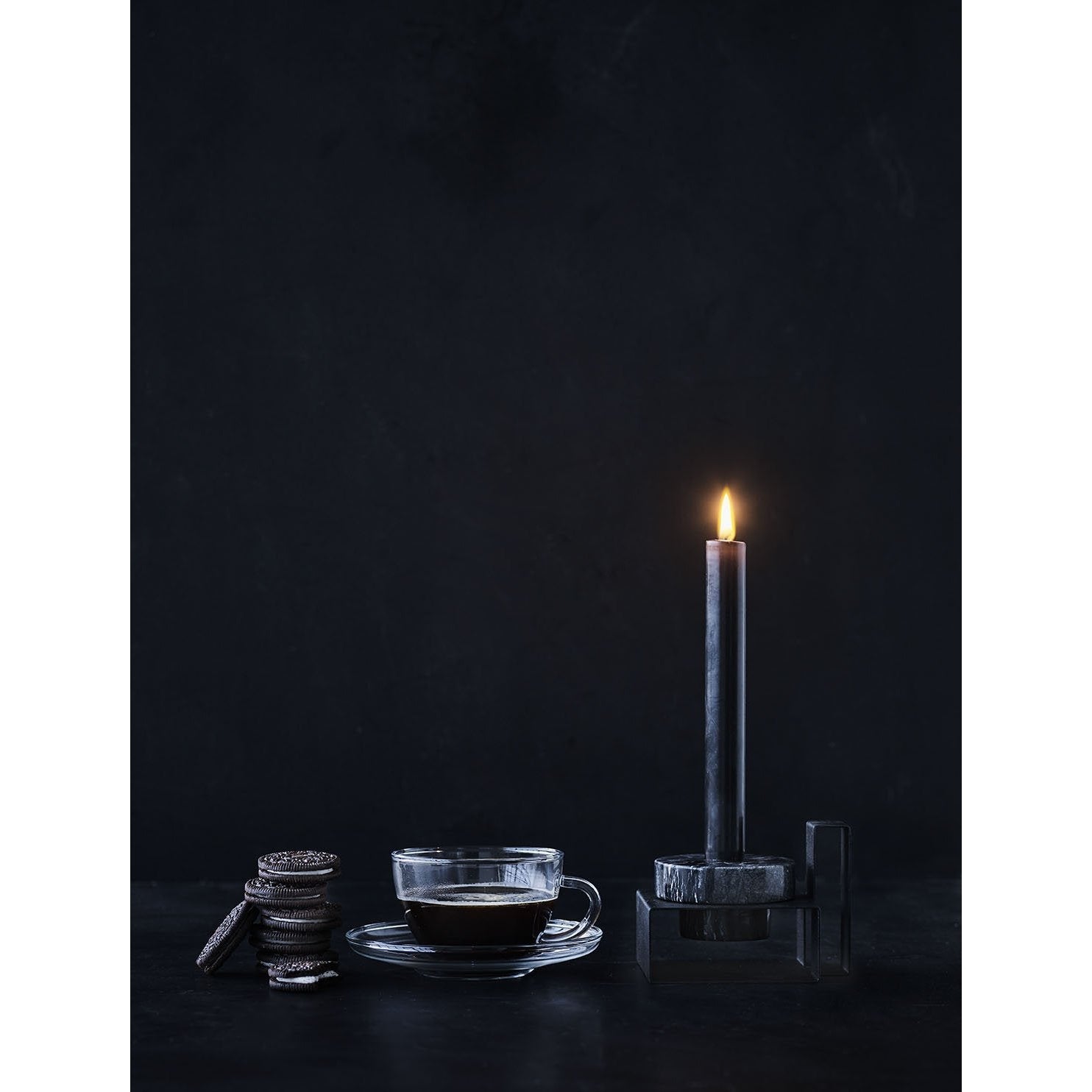 [product_category]-Lucie Kaas Marco Candlestick White, 8cm-Lucie Kaas-5711542230026-MR01WH-LUC-4