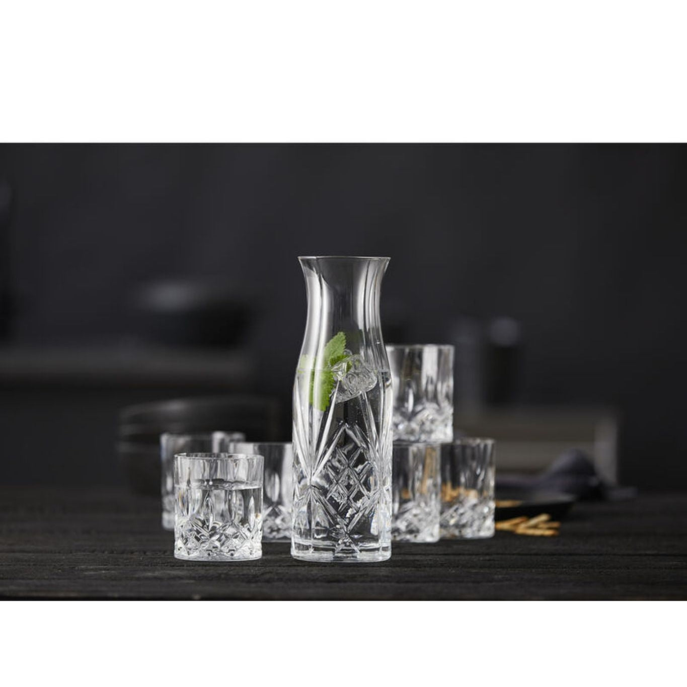 [product_category]-Lyngby Glas Krystal Glass Set 6 Lounge Glasses 31 Cl + 1 Carafe 1 L-Lyngby Glas-5722000126096-12609-LYN-10