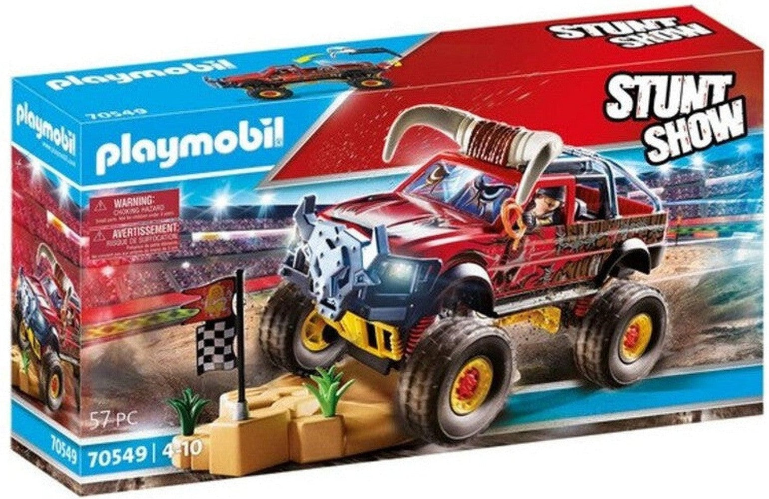 Monster Truck Horned Playmobil 70549 (57 ks)