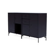 Montana Couple Sideboard With Legs, Shadow/Black