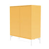 Montana Cover Cabinet With Legs, Acacia/Snow Acacia