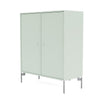 Montana Cover Cabinet With Legs, Mist/Matt Chrome