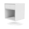 Montana Dream Nightstand With Suspension Rail Snow White