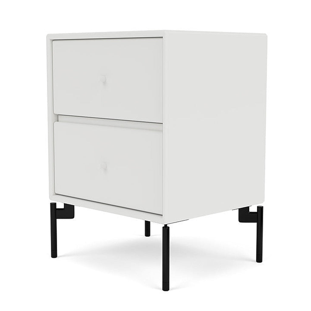 [product_category]-Montana Drift Drawer Module With Legs, White/Black-Montana Furniture-5714322382304-000DRIFT-01-03-MON-1