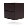 Montana Drift Drawer Module With Suspension Rail, Balsamic Brown