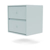 Montana Drift Drawer Module With Suspension Rail, Flint