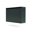 Montana Hide Shoe Cabinet, Black Jade