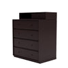 Montana Keep Chest Of Drawers With 3 Cm Plinth, Balsamic Brown