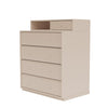 Montana Keep Chest Of Drawers With 3 Cm Plinth, Clay