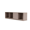 Montana Line Sideboard With 3 Cm Plinth, Mushroom Brown