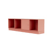 Montana Line Sideboard With 7 Cm Plinth, Rhubarb Red