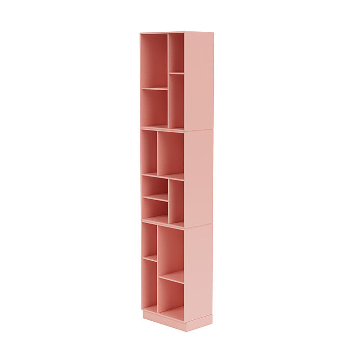 [product_category]-Montana Loom High Bookcase With 7 Cm Plinth, Ruby-Montana Furniture-5715288346720-0000LOOM-167-07-MON-1