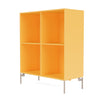 Montana Show Bookcase With Legs, Acacia/Mushroom