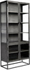  09 Glass Cabinet Black