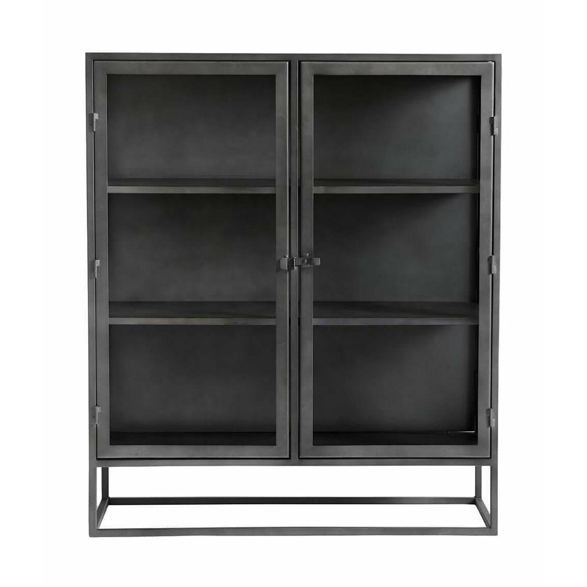 MUUBS Boston Display Cabinet Black, 130 cm