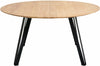 Muubs Space Dining Table Round Oak, 150cm