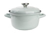 Muurla vappu Kitchen Kitchen Enamel Stew Pot, zelená