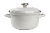 Muurla vappu Kitchen Kitchen Enamel Stew Pot, šedá