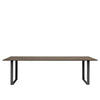 Muuto 70/70 Table 255 X 108 Cm, Smoked Oak/Black