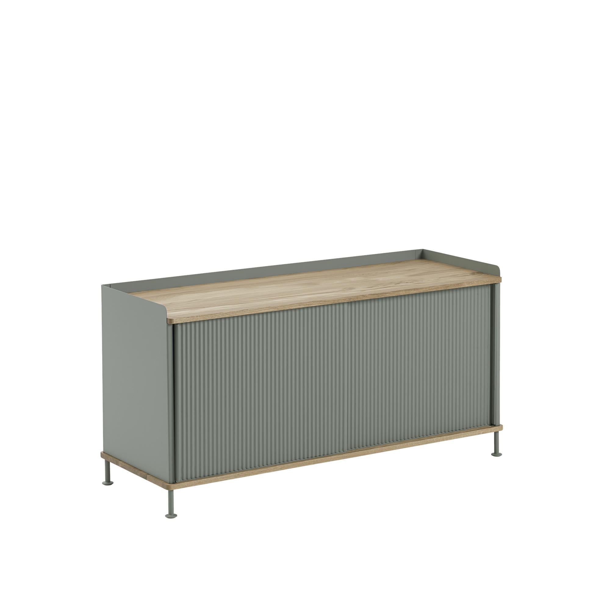 Muuto Enfold Cabinet Deep, Dub/Green