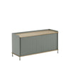  Enfold Cabinet Deep Oak/Green