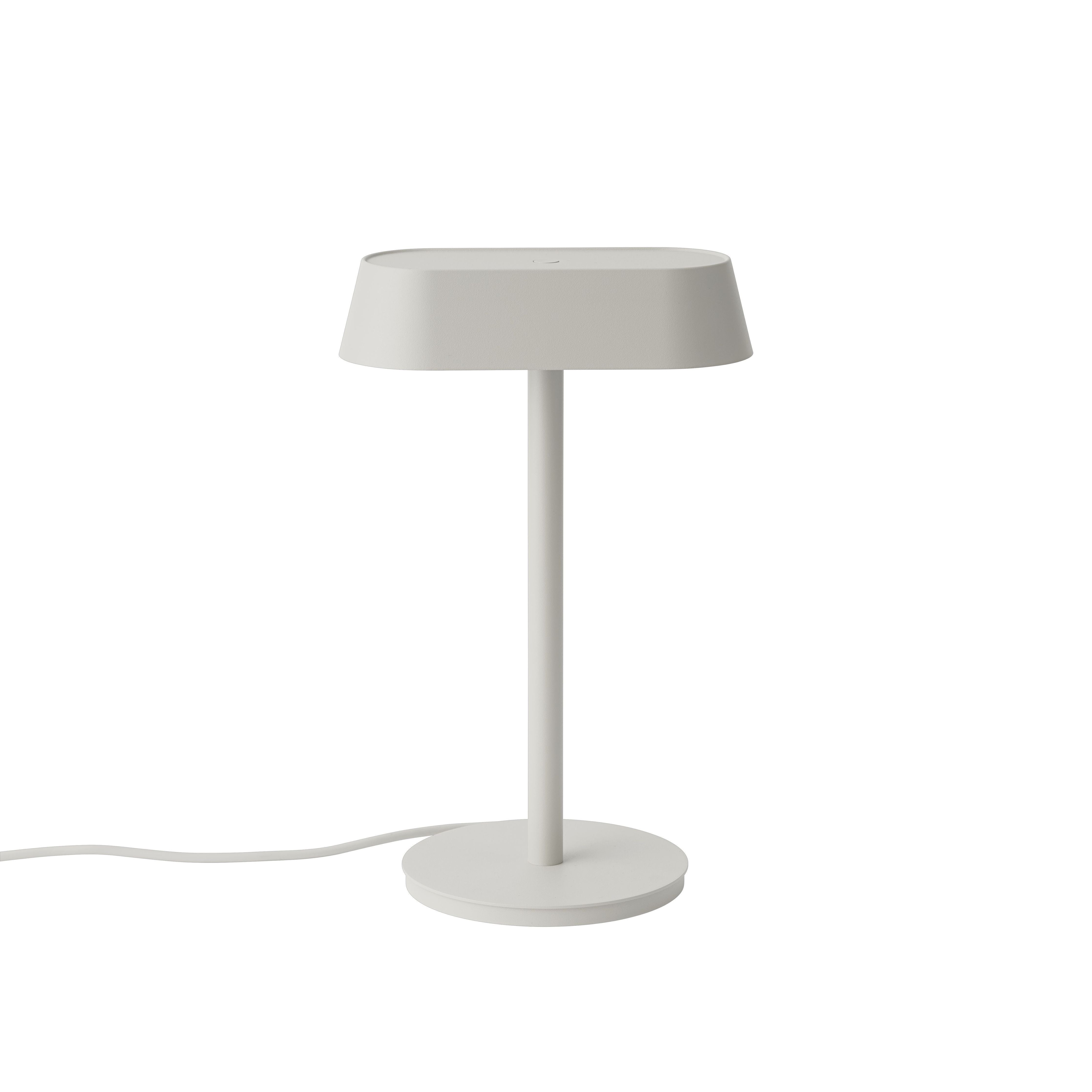 Lineární stolní lampa Muuto, šedá