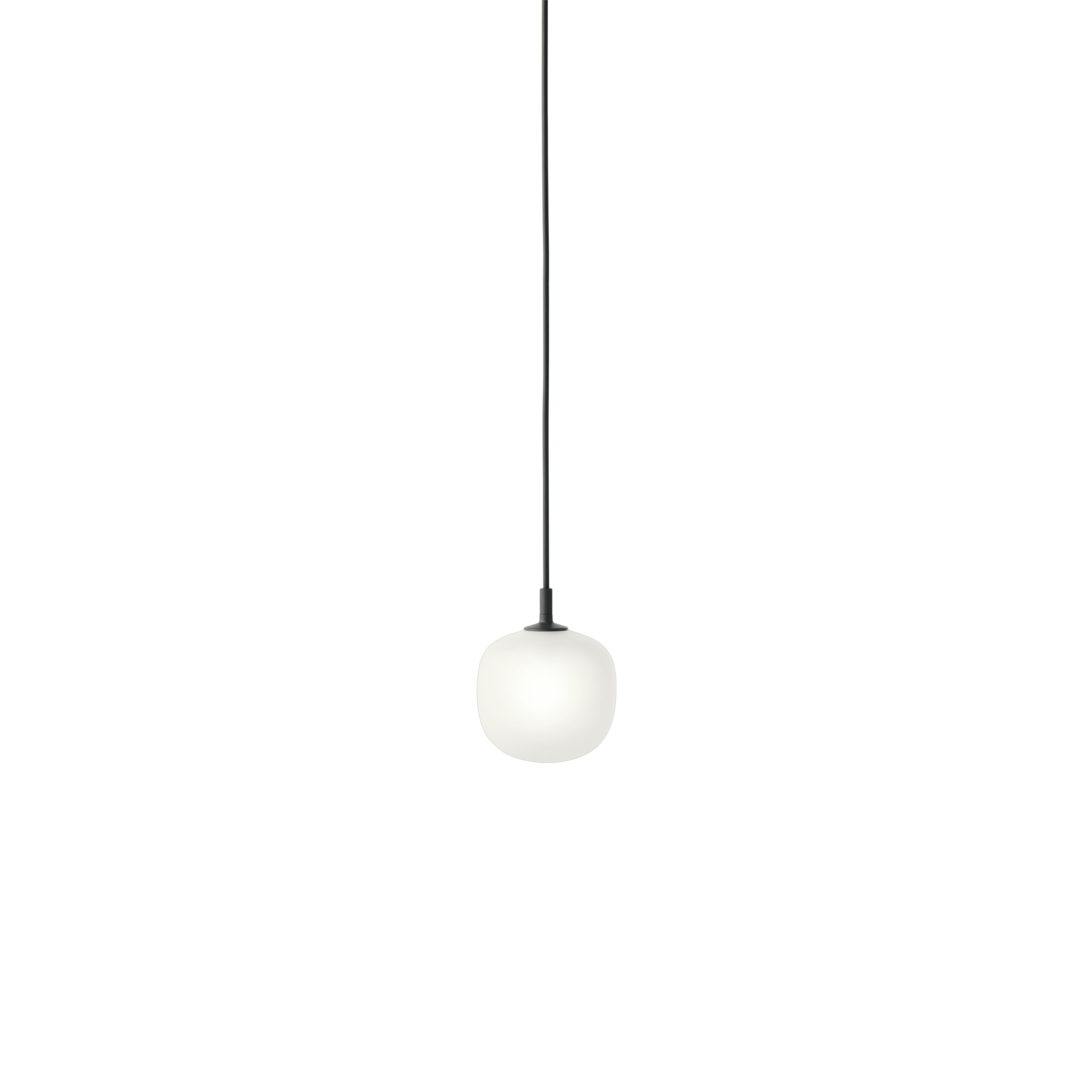 MUUTO RIME SUPPENSION LAMP Ø12 cm, černá