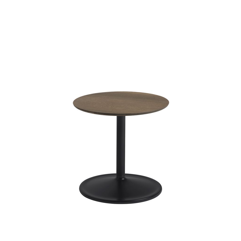 [product_category]-Muuto Soft Side Table øx H 41x40 Cm, Solid Smoked Oak/Black-Muuto-5713295463065-13943-MUU-1