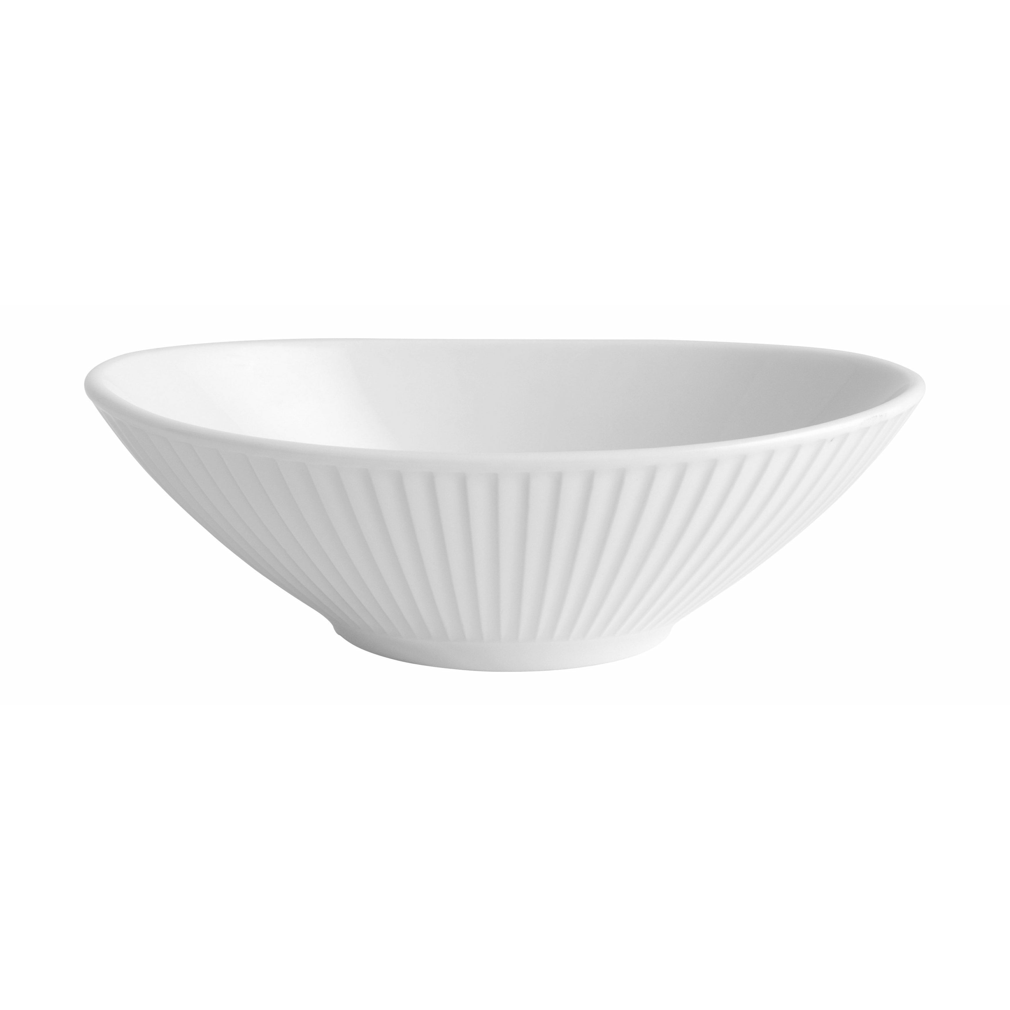 Pillivuyt Plissé Bowl Oval, 16 cm