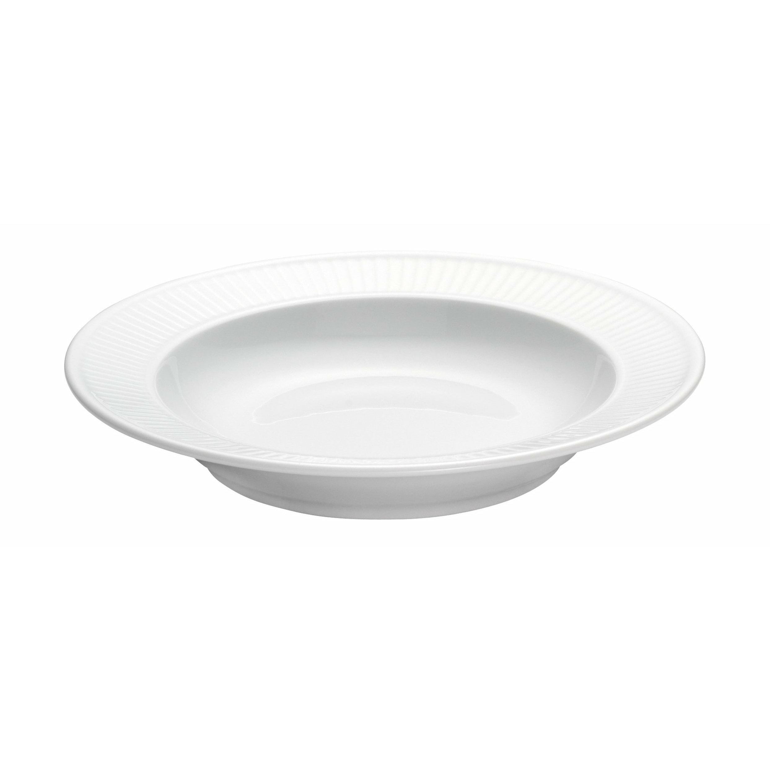 Pillivuyt Plissé Deep Plate, 22 cm