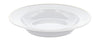 Pillivuyt Plissé Deep Plate White/Matt Gold, Ø22 cm