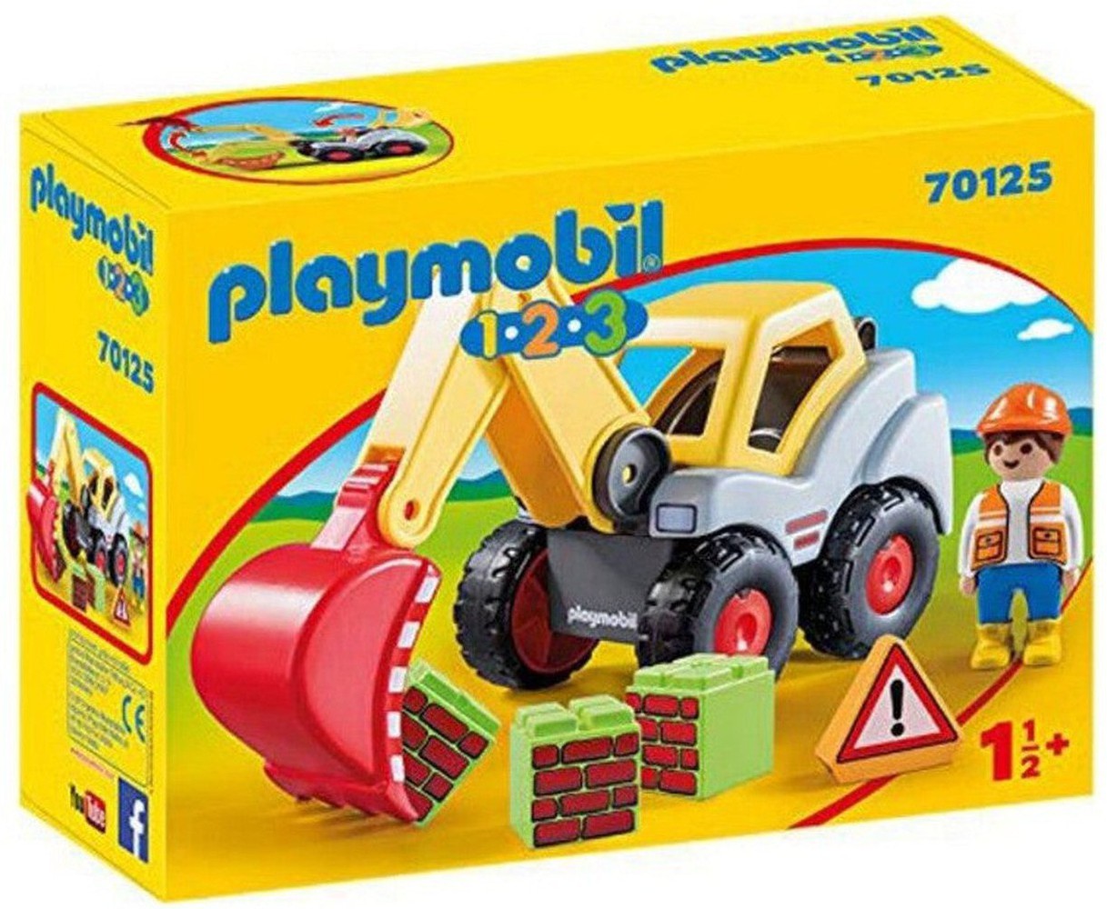 Playset 1.2.3 Construction Playmobil 70125 (6 ks)