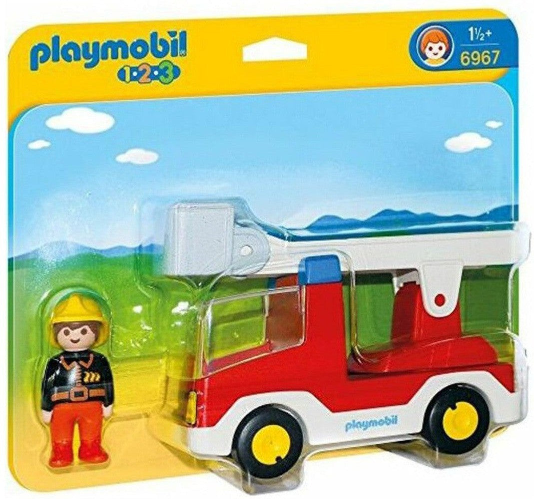 Playset 1.2.3 Hasičský vůz Playmobil 6967