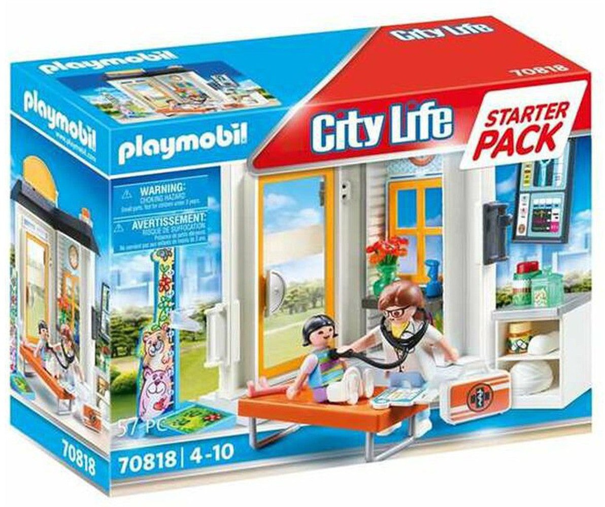 Playset PlayMobil 70818 Kids Doctor 70818 (57 ks)