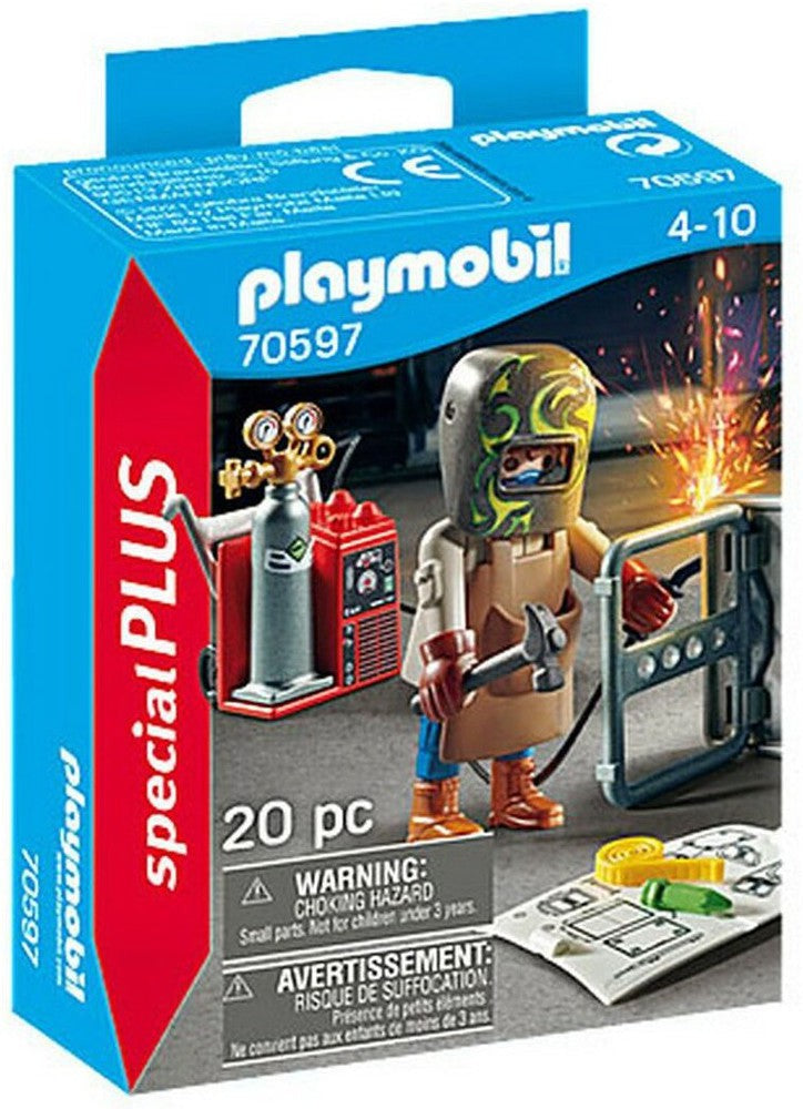 PlaySet Playmobil Special Plus Welder se zařízením 70597