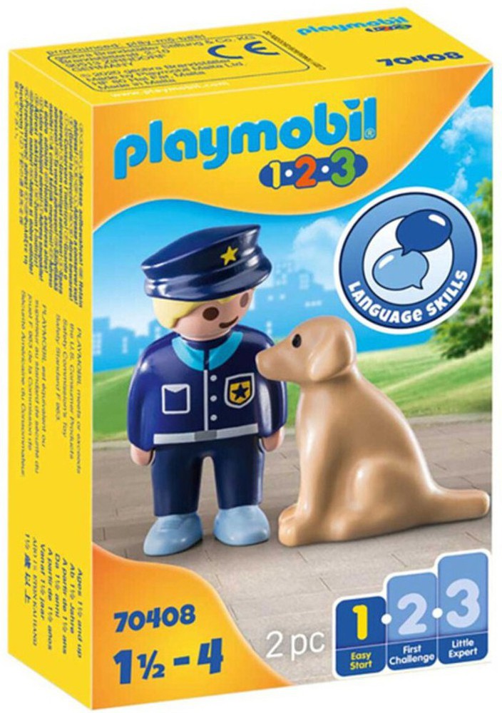 PlaySet Police se psem 1 Easy Starter Playmobil 70408 (2 ks)