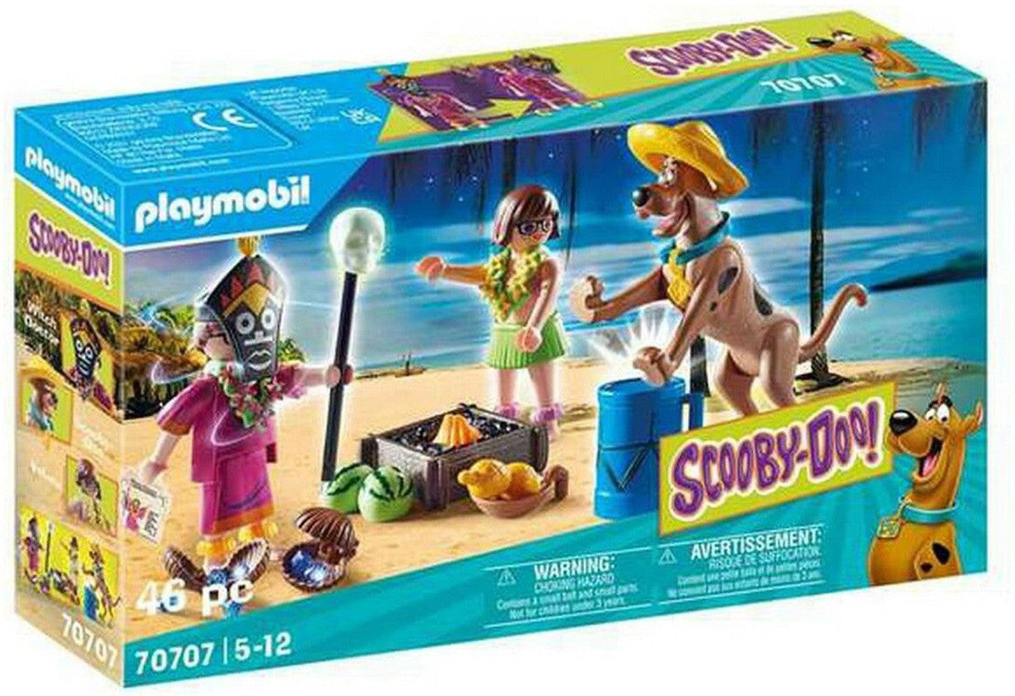 PlaySt Scooby doo Aventure s čarodějnicí Doctor Playmobil 70707 (46 ks)