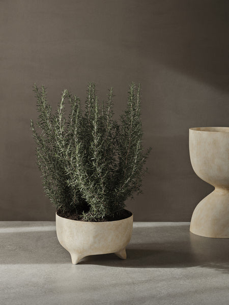 Ferm Living Evoke Pot H27 Warm Sand