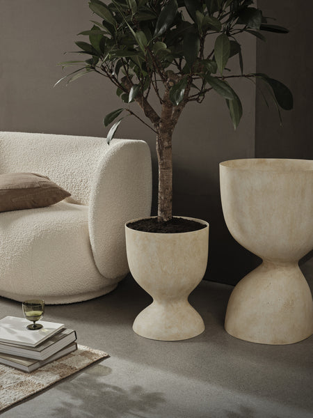 Ferm Living Evoke Pot H70 Warm Sand