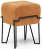 Puik Bokk Stool, Black / Leather Cognac