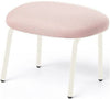 Puik Dost Footstool Steel, Pink