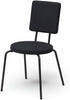 Puik Option Chair Seat Round / Backrest Square, Black