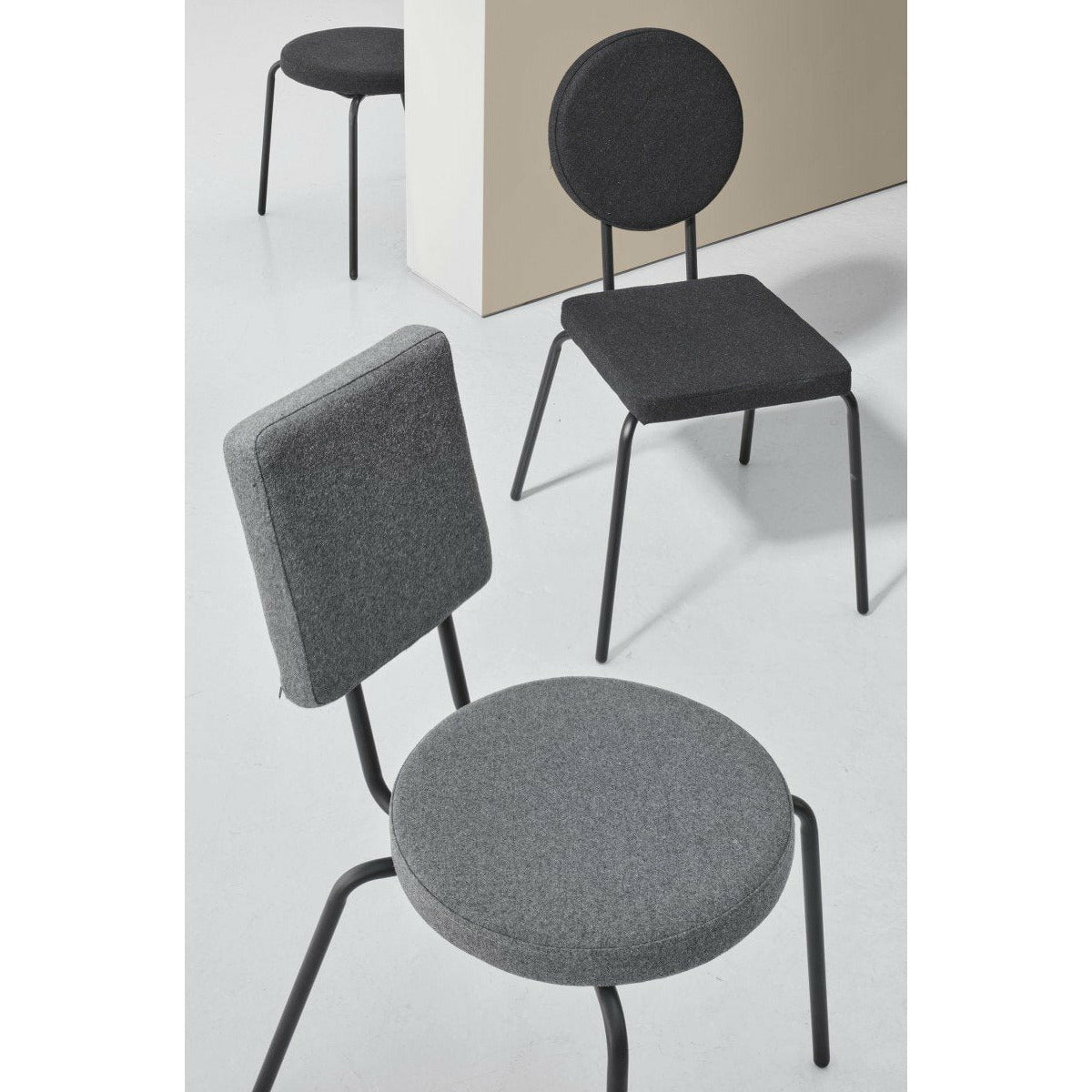 [product_category]-Puik Option Chair Seat Round / Backrest Square, Light Grey-Puik-8719325729726-OCRS-10059-PUI-2