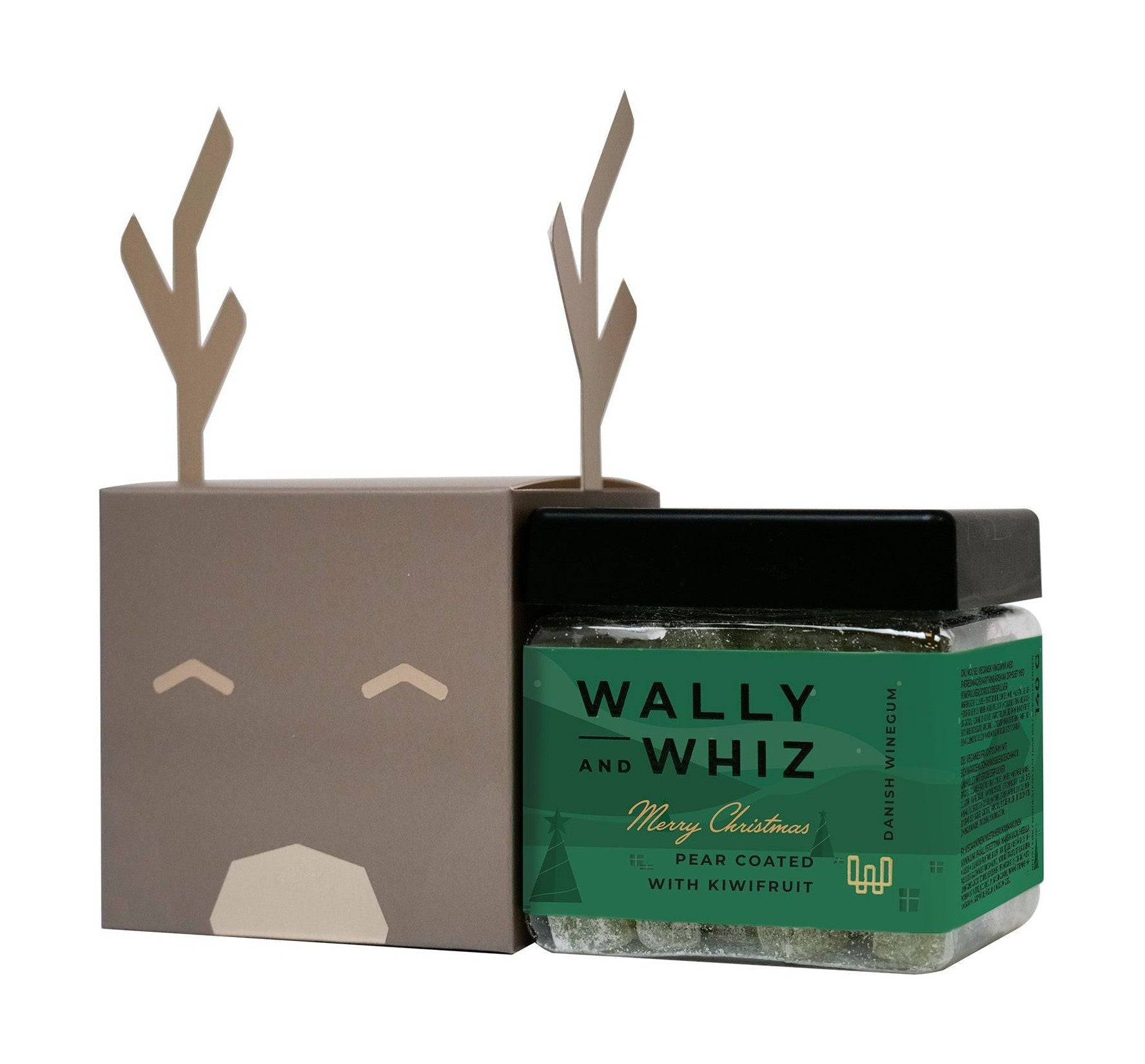 Wally a Whiz Sobní šedá 1 malá kostka hruška W kiwi 140g