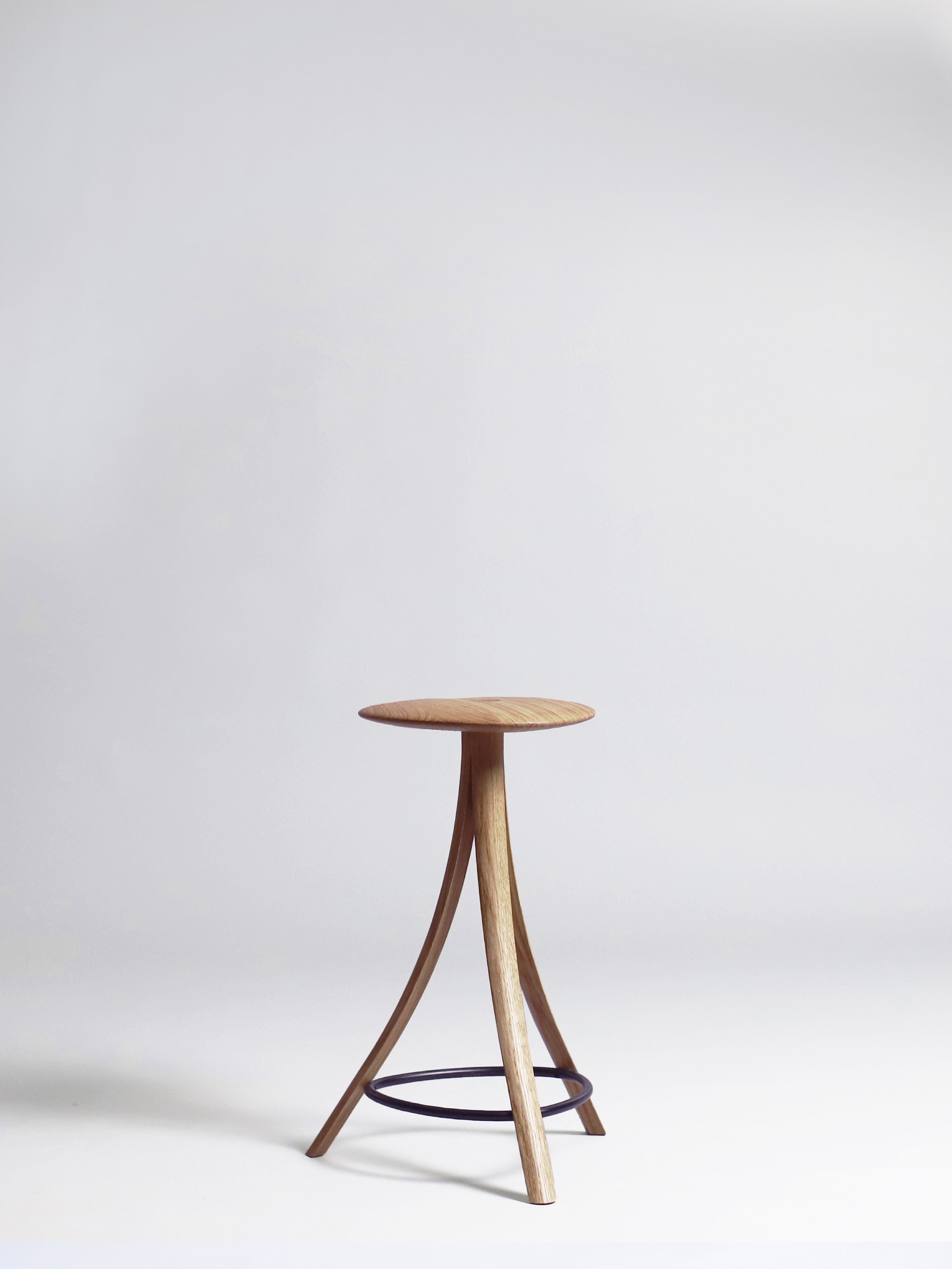 [product_category]-Ro Collection Clover Stool, Oak/Oil-Ro Collection-5712129038233-CLO-S-OO-999-ROC-3