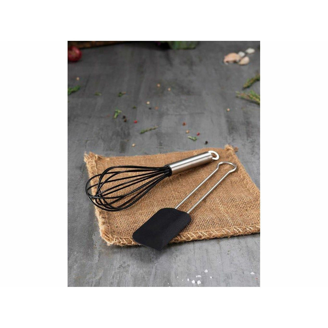 [product_category]-Rösle Spatula/Dough Scraper 26 X 5 Cm, Steel / Black-Rösle-4004293124364-22439-ROS-3